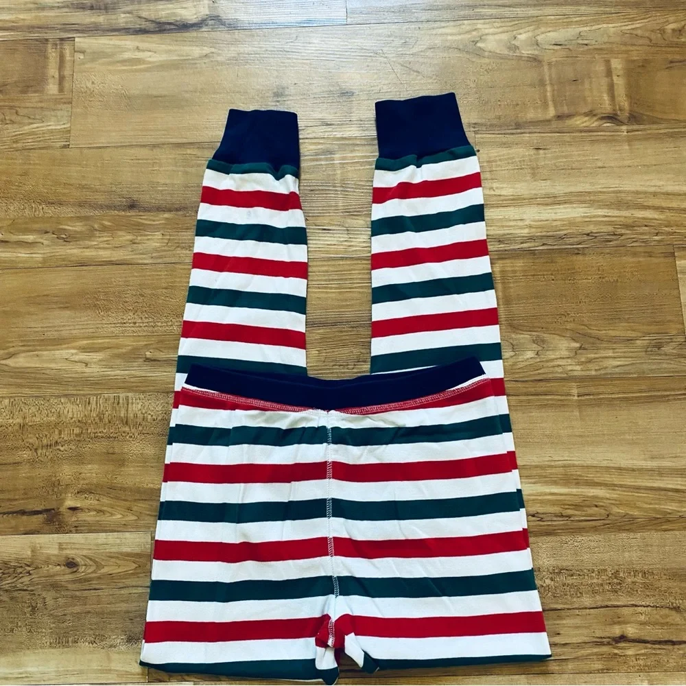 CREWCUTS Boy's 14 Striped Snug Fit Christmas Holiday Long Sleeve Cotton Pajamas